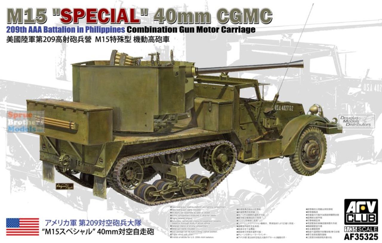 AFV35325 1:35 AFV Club M15 'Special' 40mm CGMC