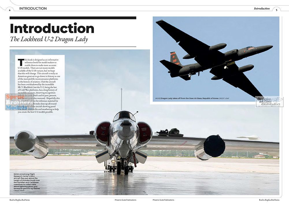 PSPRED005 Phoenix Scale Publications - The Lockheed U-2 Dragon