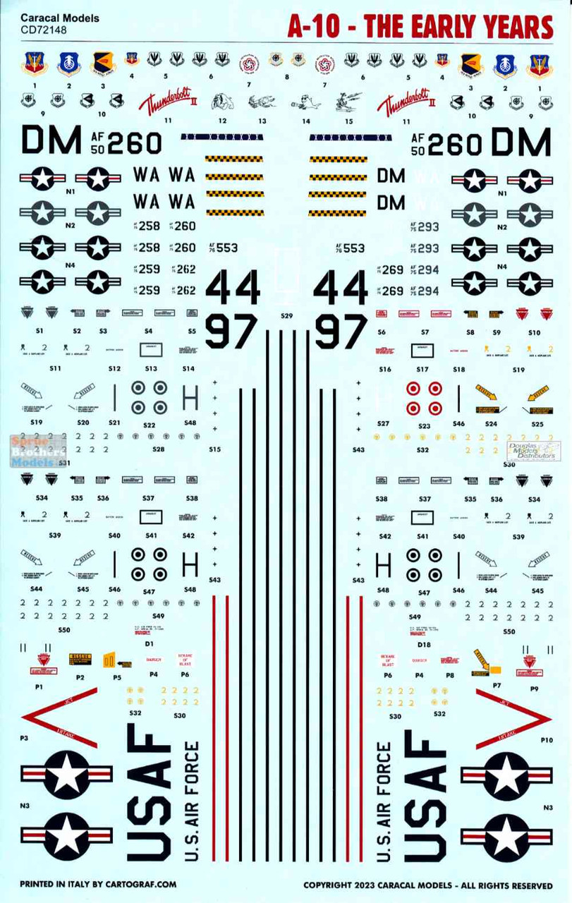 1/72 Print Scaleプリントスケールデカール 72-087 Douglas F3D