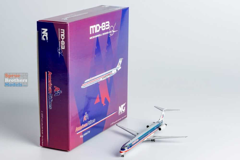 NGM83003 1:400 NG Model American Airlines MD-83 Reg #N984TW (pre
