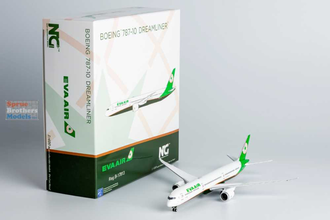NGM56021 1:400 NG Model EVA Air B787-10 Reg #B-17813 (pre
