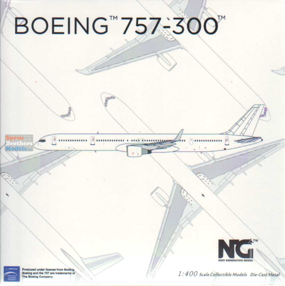 NGM45000 1:400 NG Model Blank B757-300 (pre-painted/pre-built