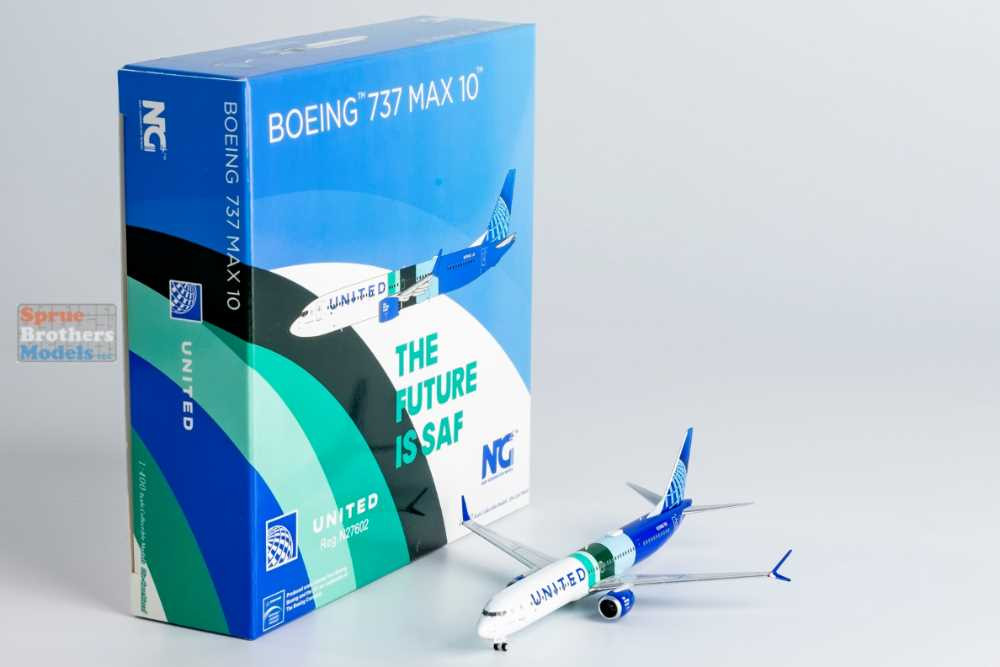 NGM90002 1:400 NG Model United Airlines B737 Max 10 Reg #N27602