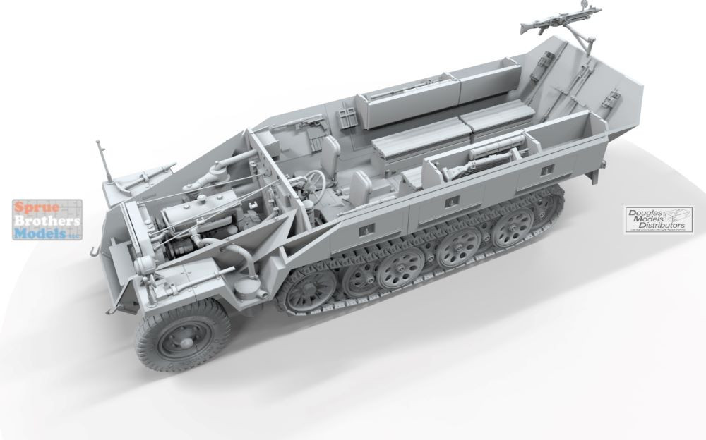 BDMBT041 1:35 Border Model Sd.Kfz.251/1 Ausf.D with Workable