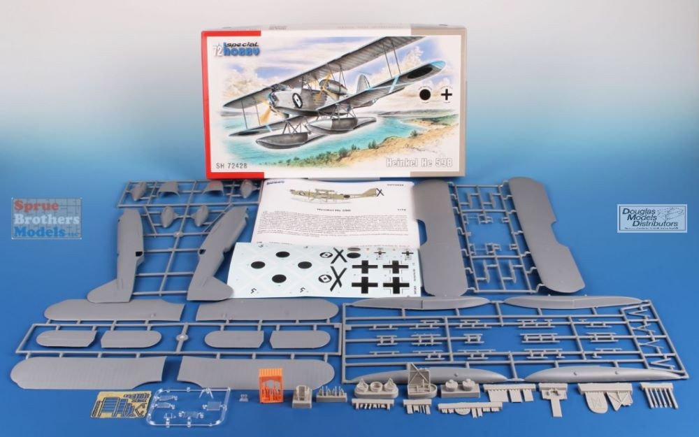 スペシャルホビー　1/72　ハインケル　He-59B SPH72428 1:72 Special Hobby Heinkel He59B - Sprue Brothers Models LLC