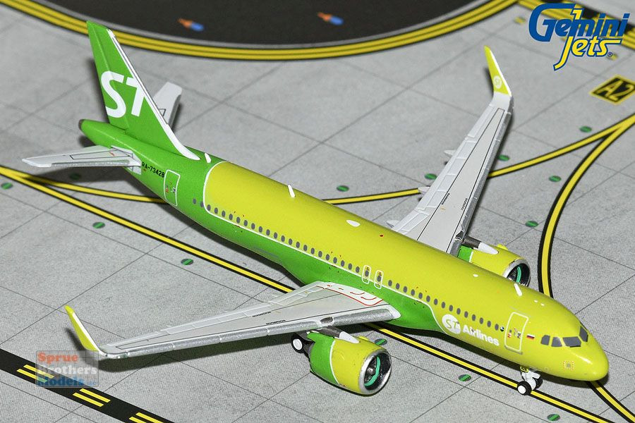 GEMGJ2264 1:400 Gemini Jets S7 Airlines Airbus A320neo #RA-73428
