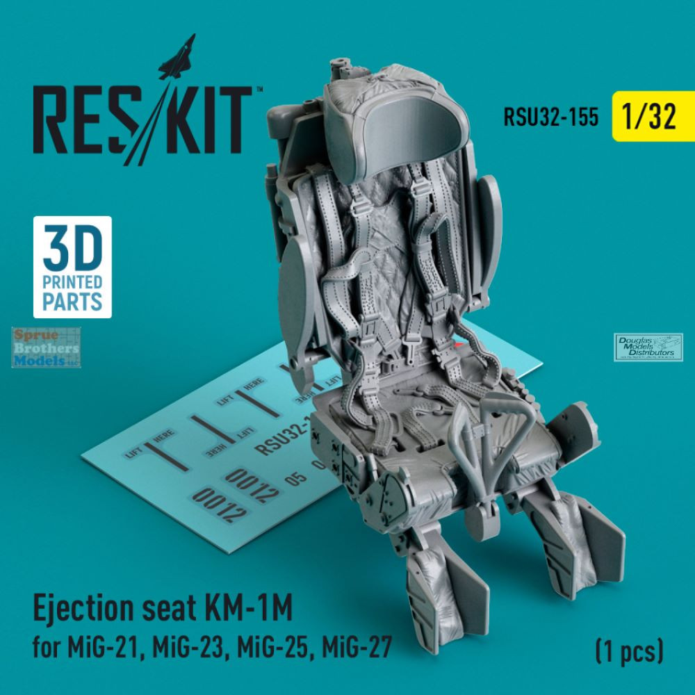 RESRSU320155U 1:32 ResKit KM-1M Ejection Seat for MiG-21 MiG-23