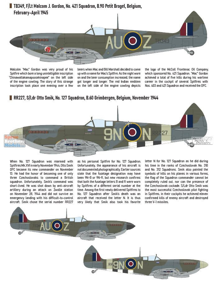 EDU08286 1:48 Eduard Spitfire Mk.XVI High Back PROFIPACK Edition