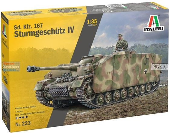 ITA0223 1:35 Italeri Sd.Kfz.167 Sturmgeschutz IV - Sprue Brothers