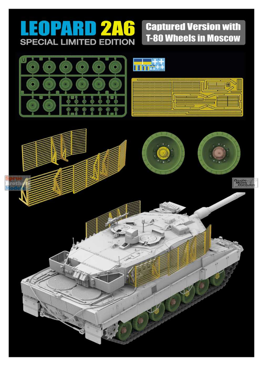 RFMRM5114 1:35 Rye Field Model Leopard 2A6 Captured Version with T