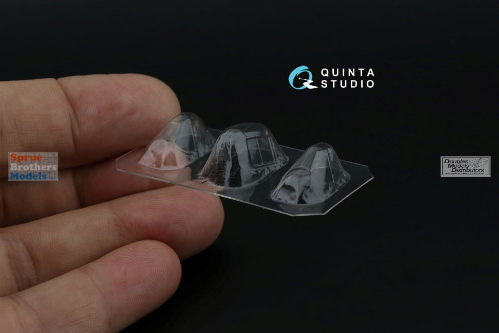 QTSQC72008 1:72 Quinta Studio Vacuformed Canopy - F6F-3 F6F-5