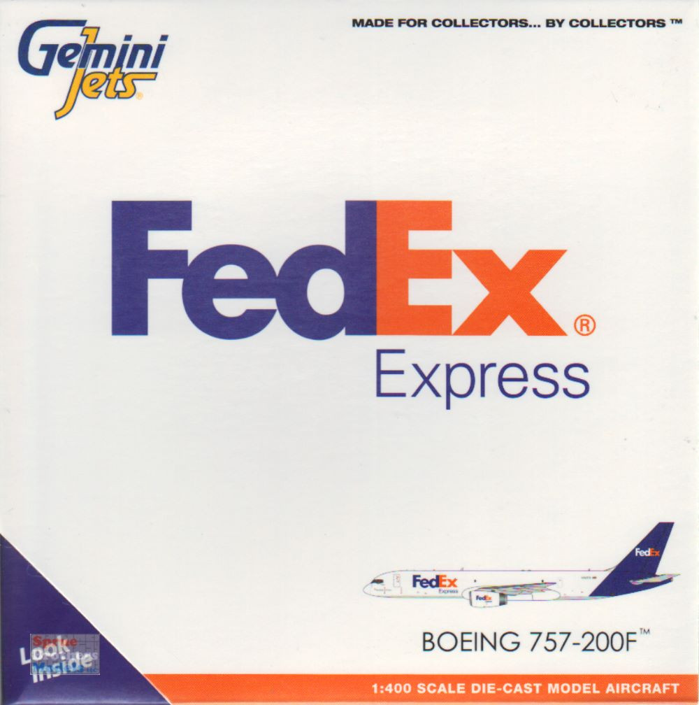GEMGJ1993 1:400 Gemini Jets FedEx B757-200F Reg #N921FD (pre