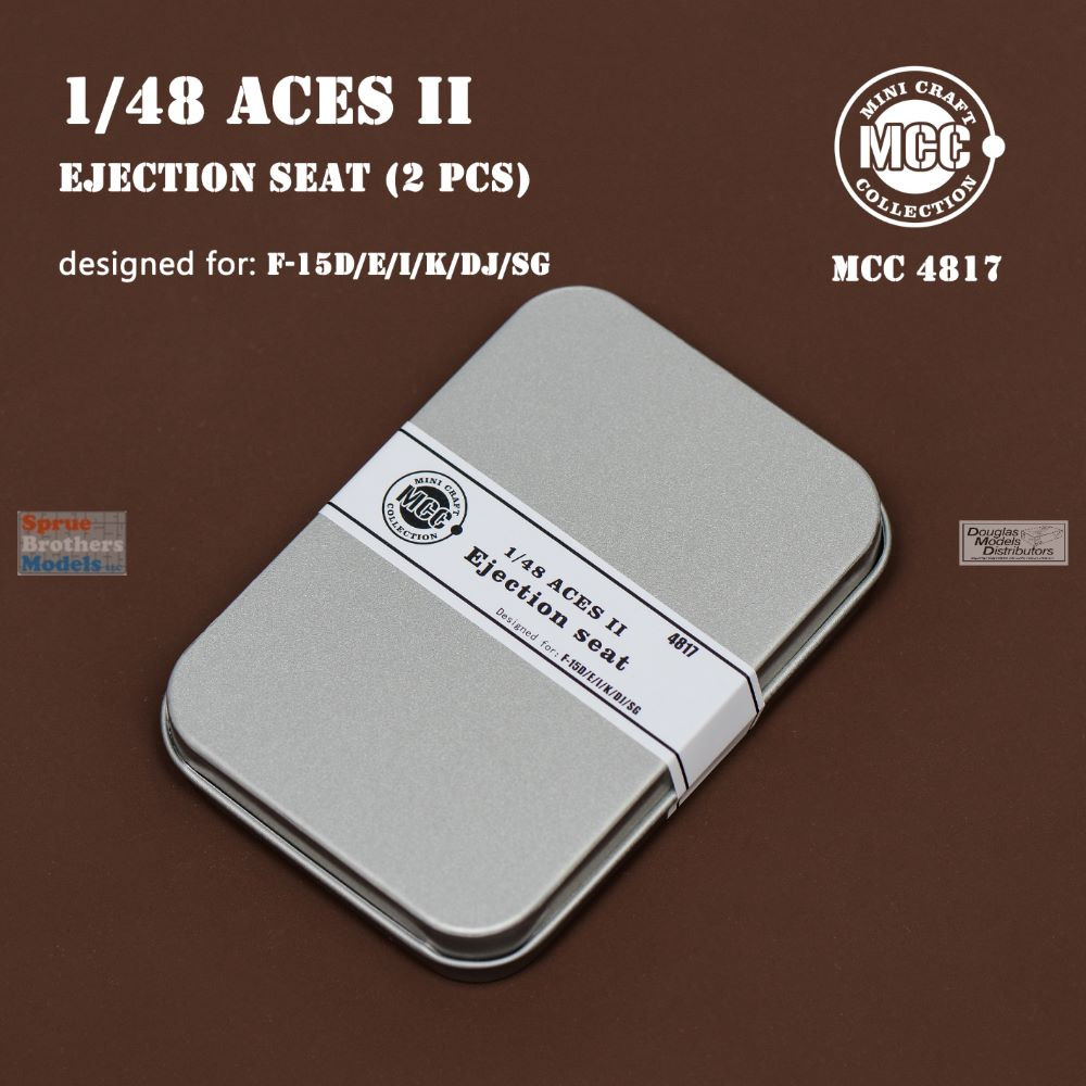 MCC48017 1:48 Mini Craft Collection Aces II Ejection Seat Set (for