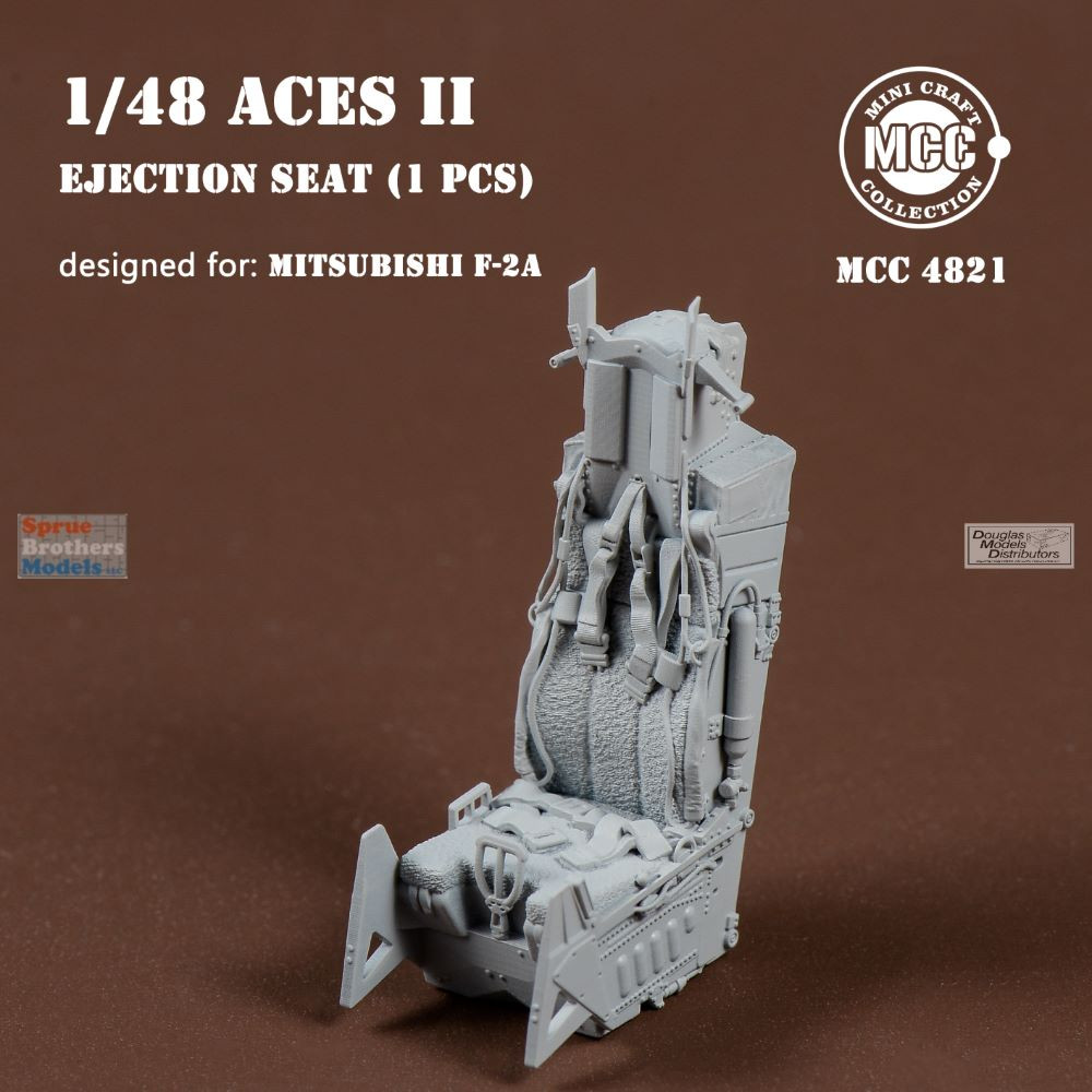 MCC48021 1:48 Mini Craft Collection Aces II Ejection Seat Set (for