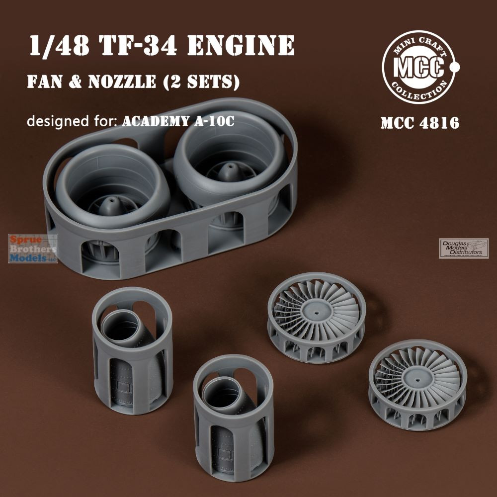 MCC48016 1:48 Mini Craft Collection A-10C Thunderbolt II TF34