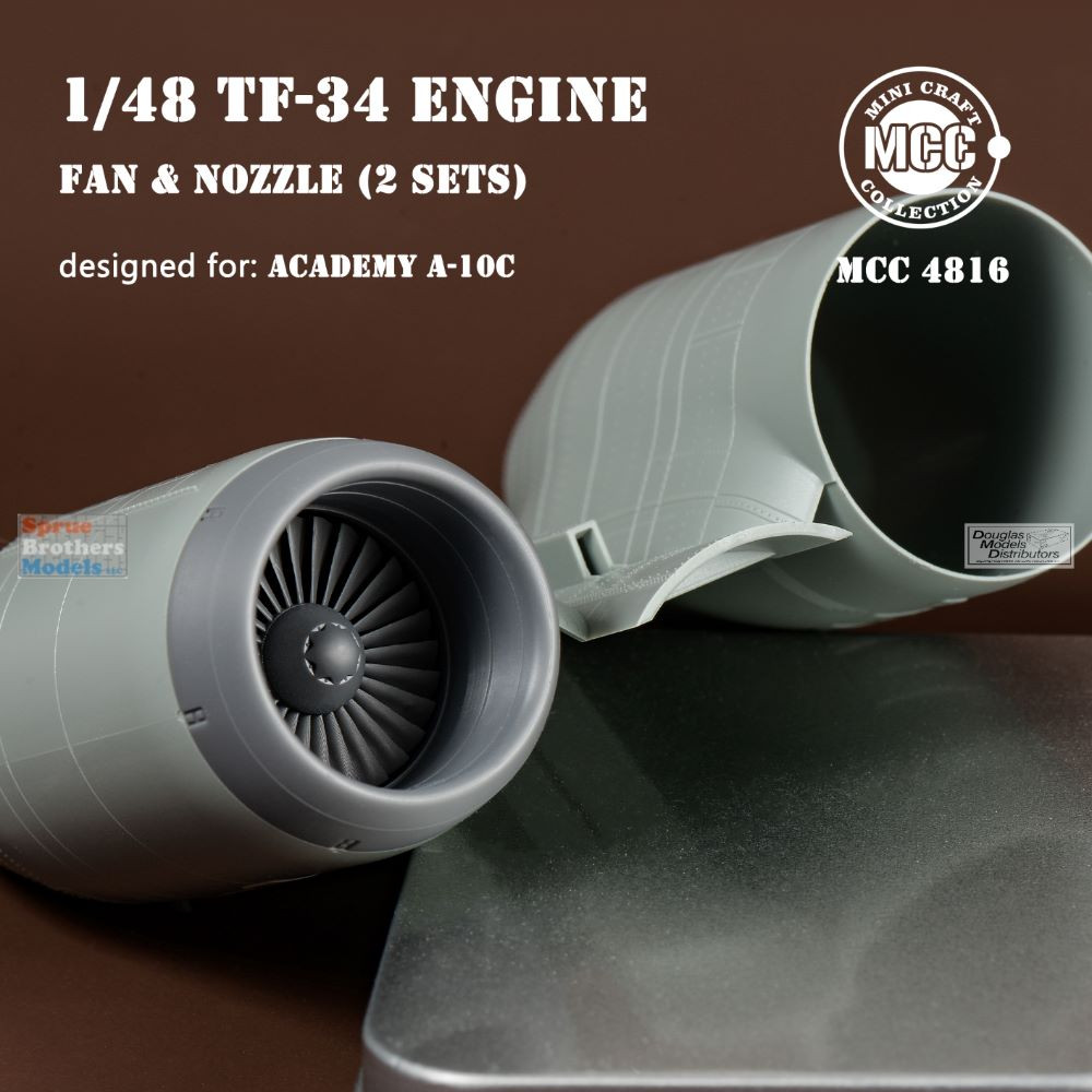 MCC48016 1:48 Mini Craft Collection A-10C Thunderbolt II TF34