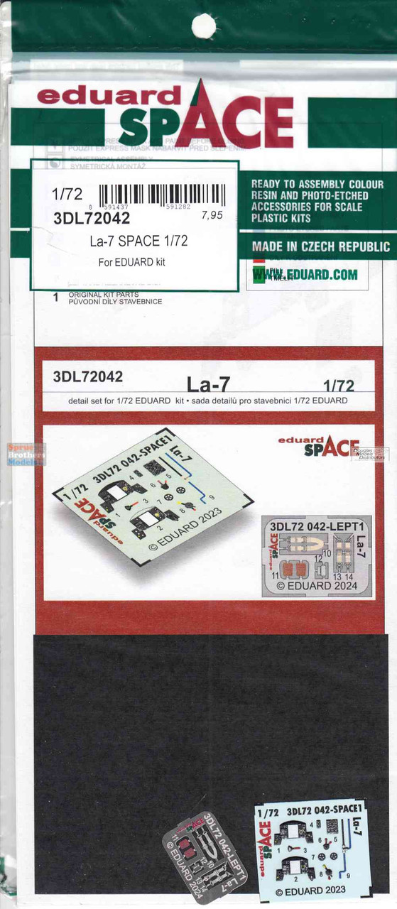 EDU3DL72042 1:72 Eduard SPACE - La-7 (EDU kit) - Sprue Brothers