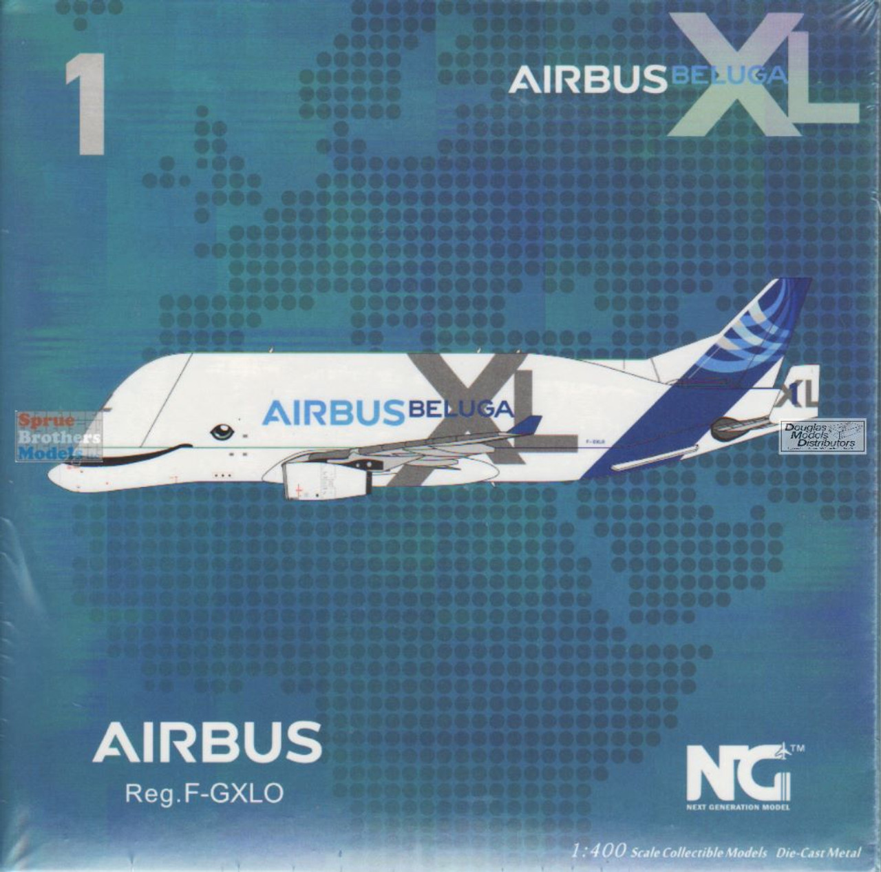 AIRBUS BELUGA XL エアバス ベルーガ NG 1:400 Airbus Transport International A330-743L Beluga XL Reg:F