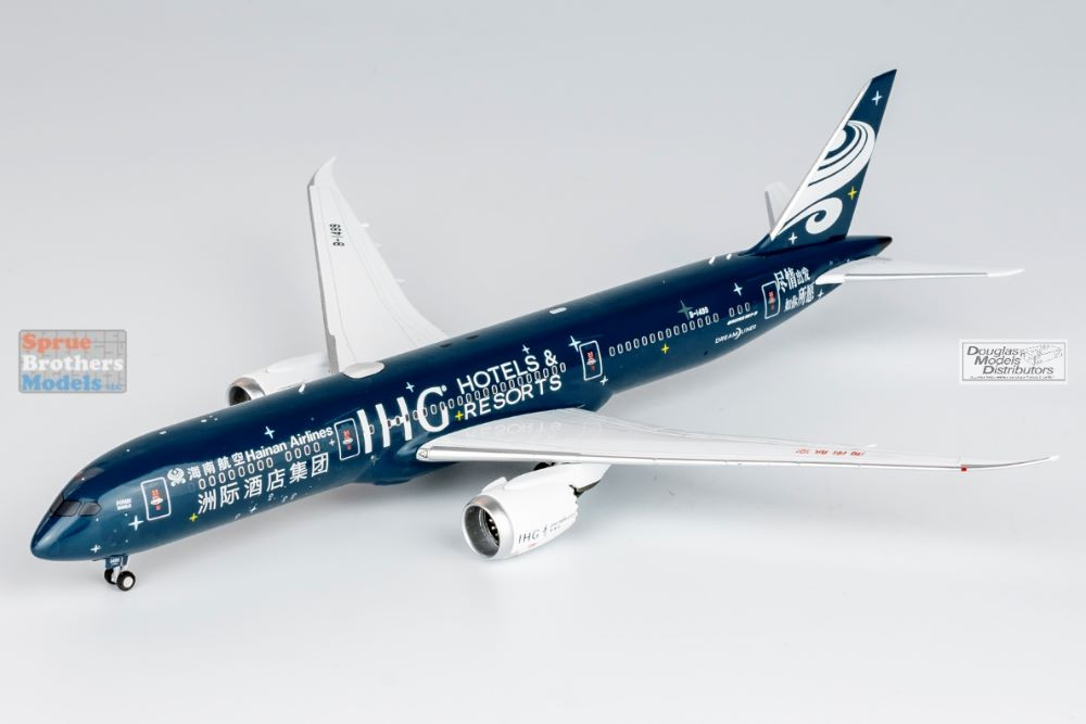NGM55123 1:400 NG Model Hainan Airlines B787-9 Reg #B-1499 'IHG NGM55123 1:400 NG Model Hainan Airlines B787-9 Reg #B-1499 'IHG