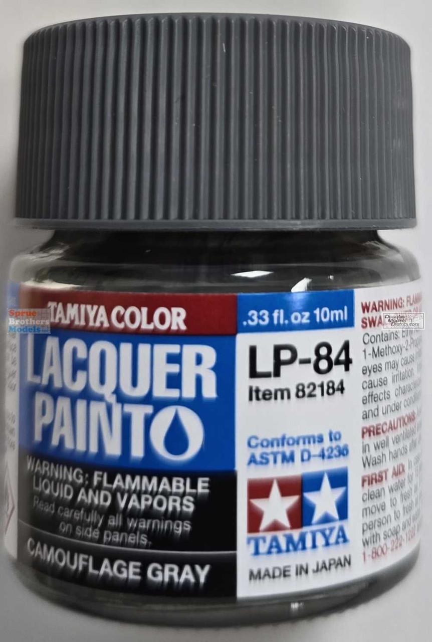 TAM82184 Tamiya Lacquer Paint LP-84 Camouflage Gray 10ml (1/3 fl