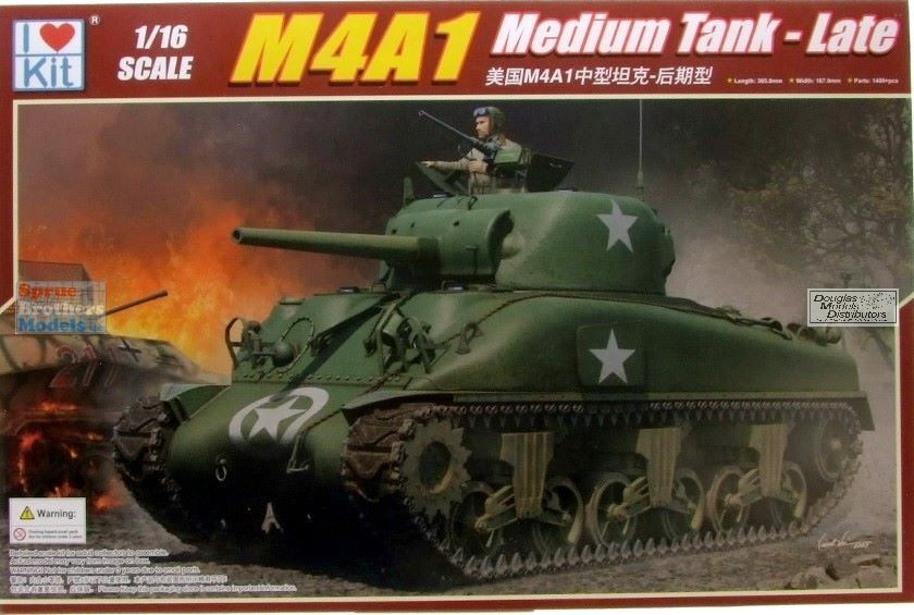 ILK61617 1:16 I Love Kit M4A1 Sherman Late - Sprue Brothers Models LLC
