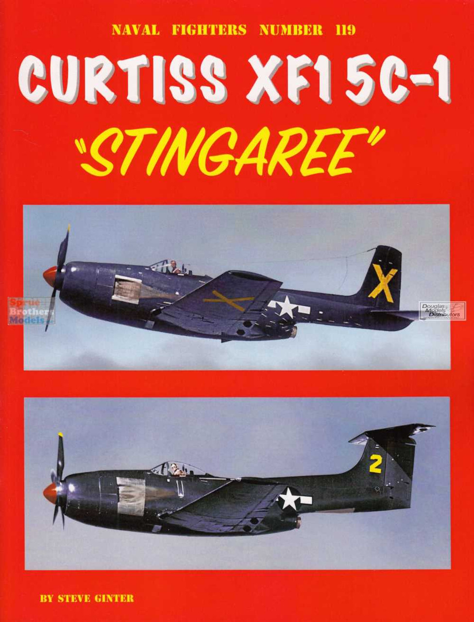 GIN119 Naval Fighter #119 - Curtiss XF15C-1 Stingaree - Sprue