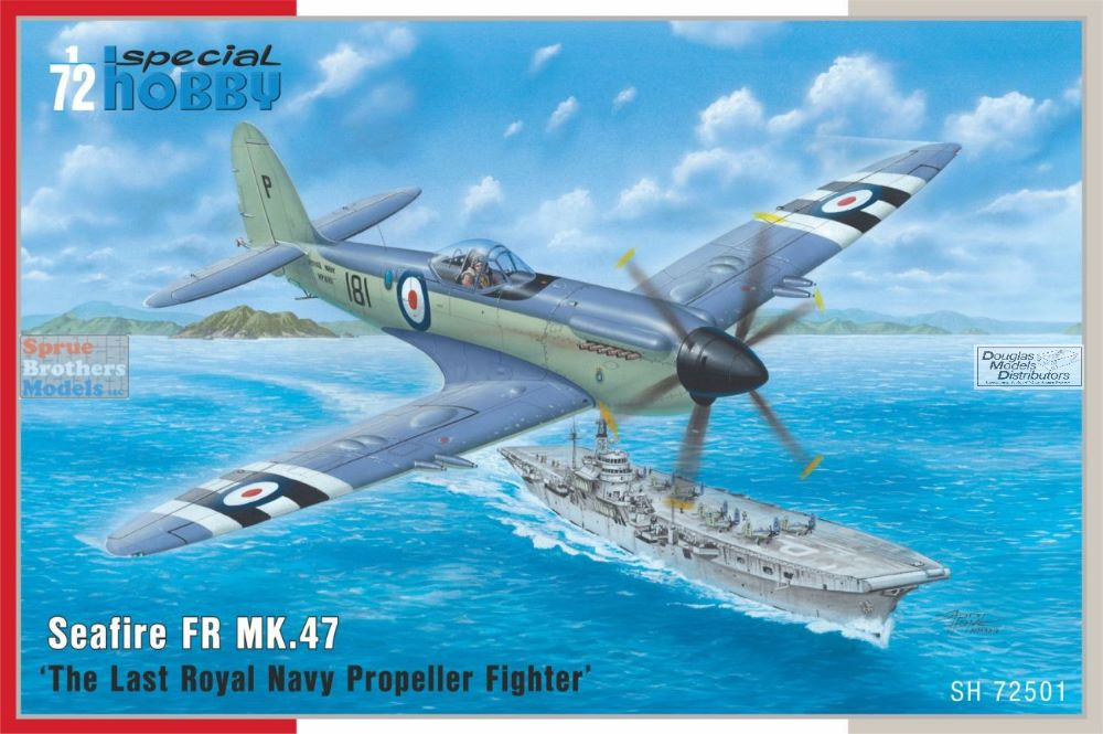 SPH72501 1:72 Special Hobby Seafire FR Mk.47 'The Last Royal Navy