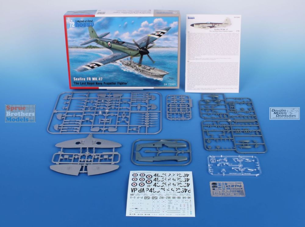 SPH72501 1:72 Special Hobby Seafire FR Mk.47 'The Last Royal Navy