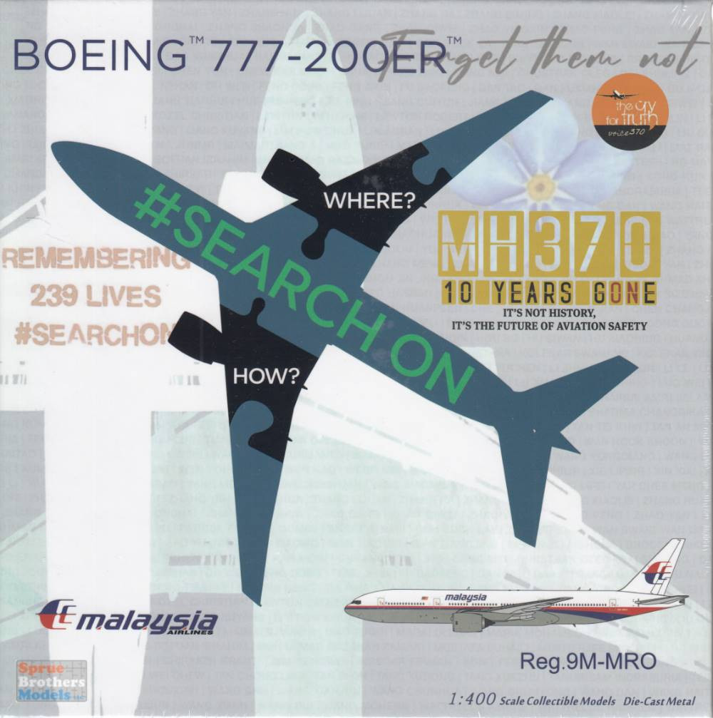 NGM72052 1:400 NG Model ULTIMATE Mayalsia Airlines B777-200ER Reg