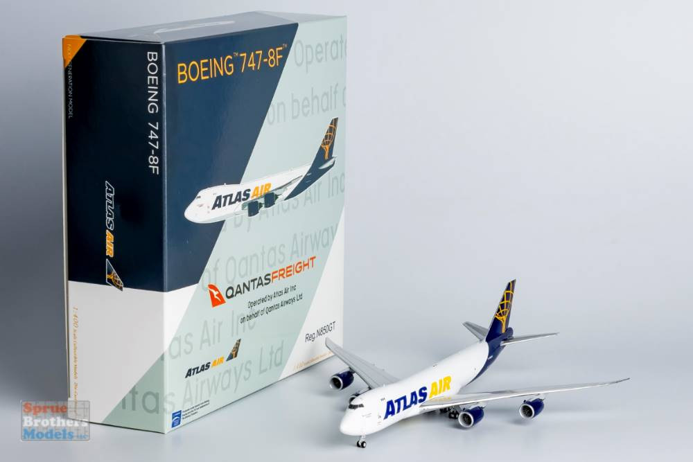 NGM78020 1:400 NG Model Atlas Air (Qantas Freight) B747-8F Reg