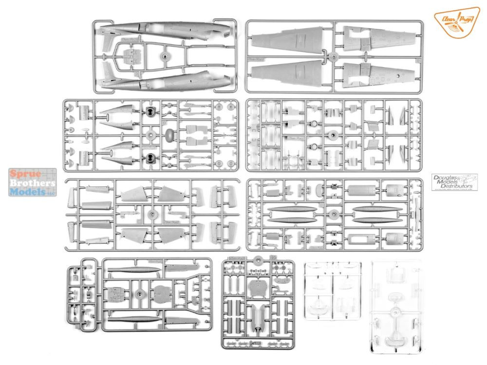 CLPCP72038 1:72 Clear Prop Models OV-1B Mohawk 'Pilot School