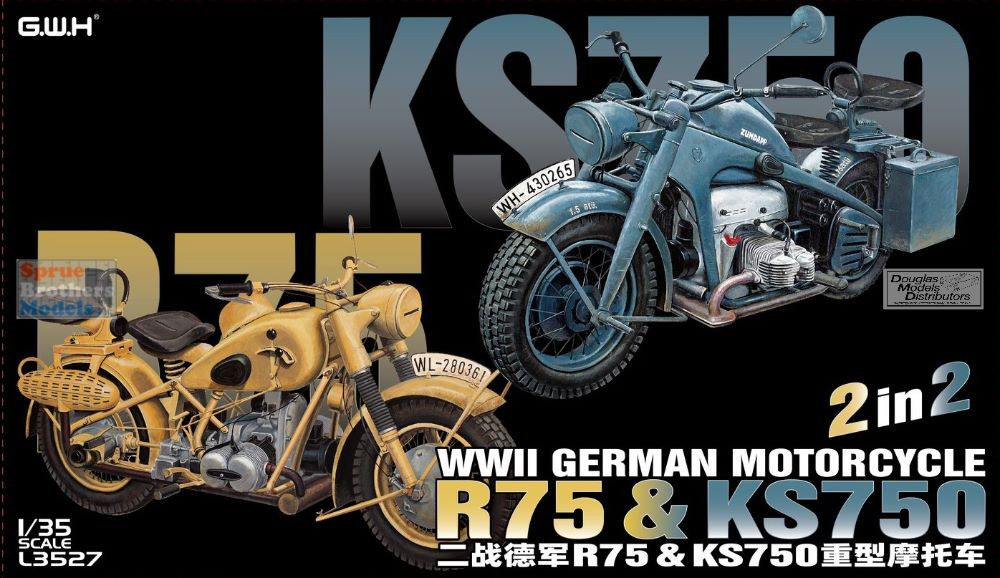 ww1〜ww2 ブルガリア軍　ズボン　レプリカ　ドイツ軍　ソ連軍 LNRL3527 1:35 Great Wall Hobby WW2 R75 & KS750 German Motorcycles