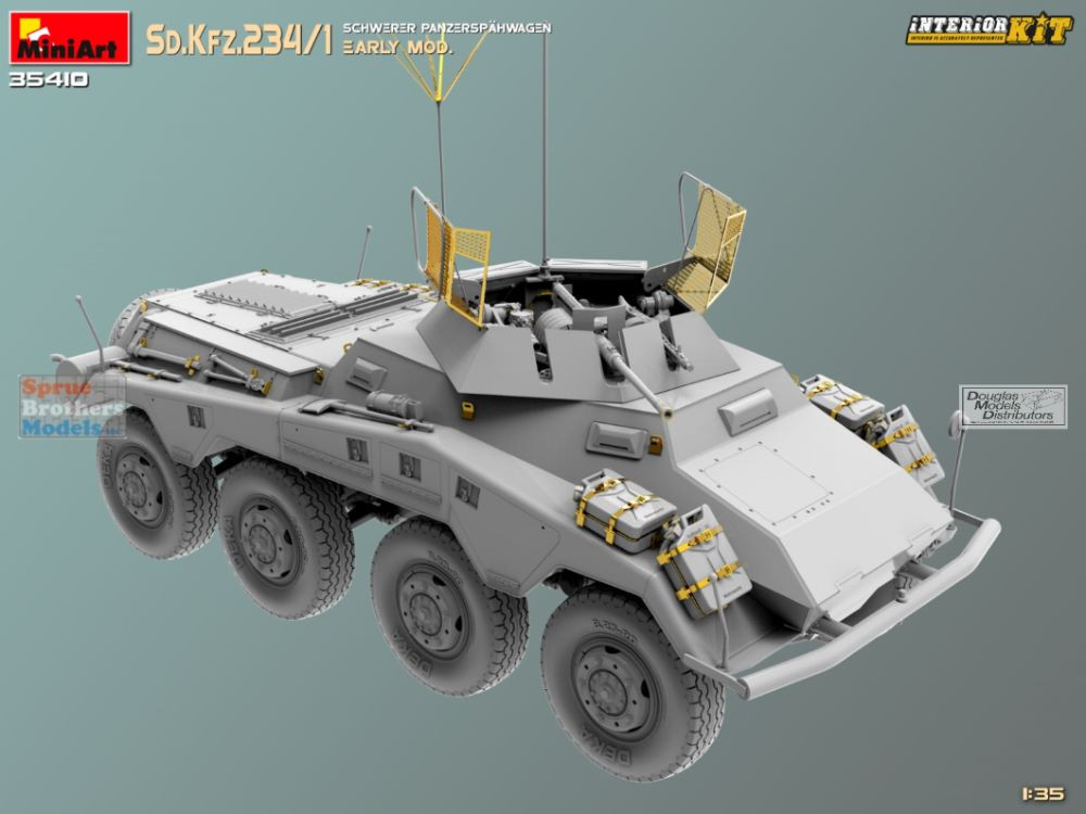 MIA35410 1:35 Miniart Sd.Kfz.234/1 Schwerer Panzerspahwagen Early