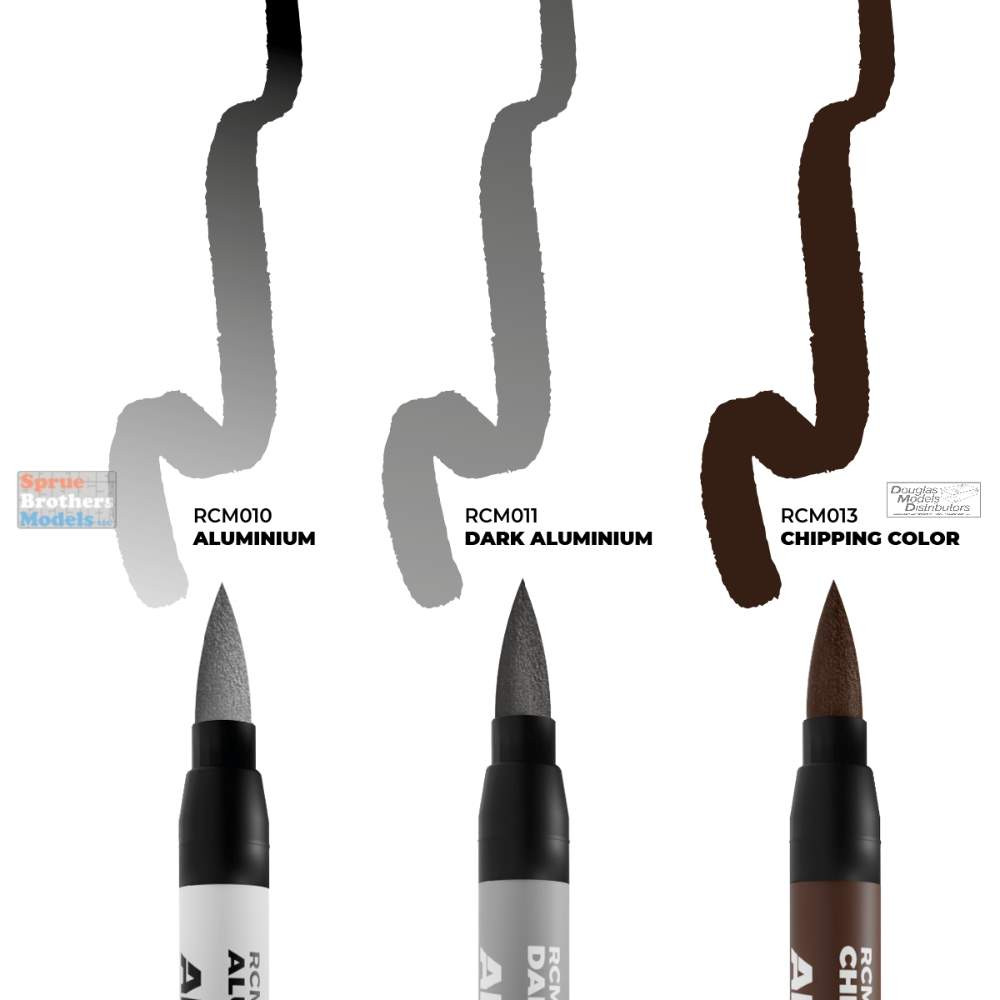 AKIRCM0105 AK Interactive Real Color Marker Set - Chipping - Sprue