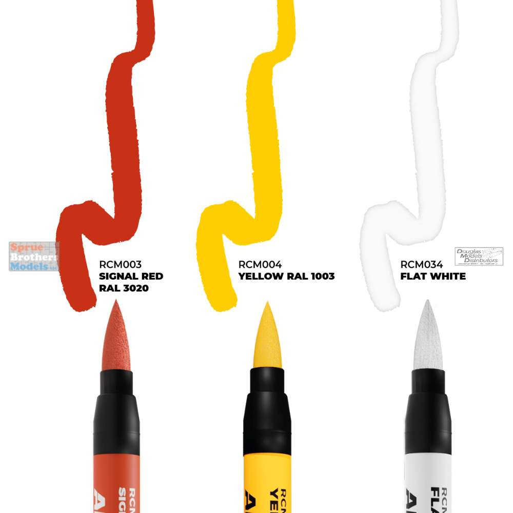AKIRCM0106 AK Interactive Real Color Marker Set - Tactical