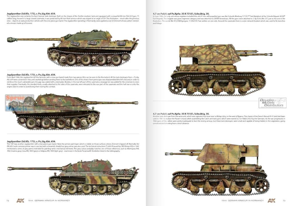 AKI000916 AK Interactive - German Armour in Normandy 1944