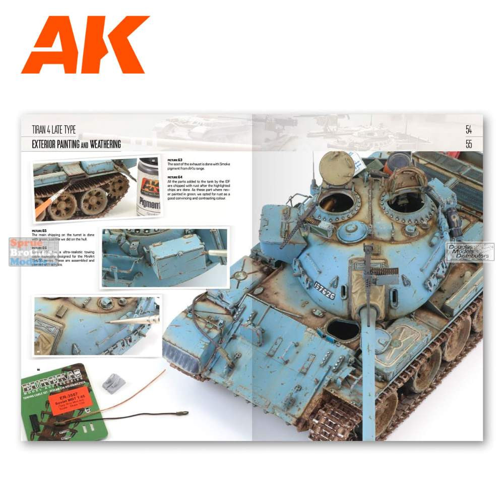 AKI000914 AK Interactive - Modelling the World's Most Iconic Tank: T-54 ...