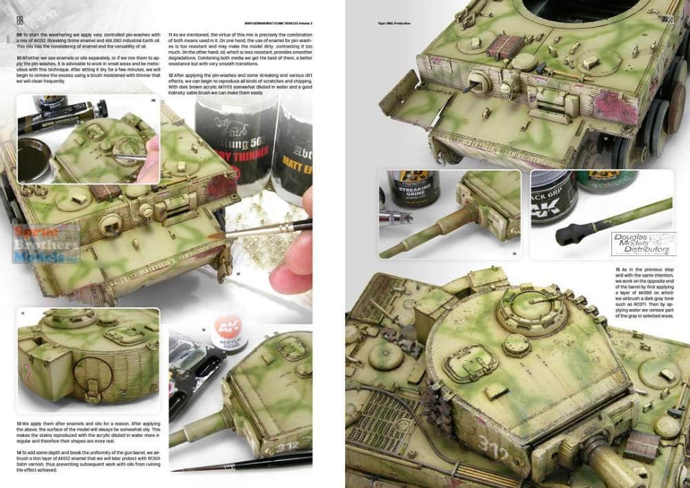 AKI000516 AK Interactive - WW2 German Most Iconic Vehicles Volume