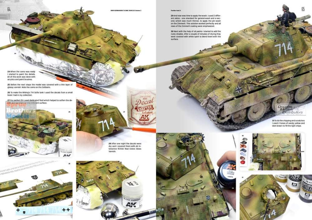 AKI000516 AK Interactive - WW2 German Most Iconic Vehicles Volume
