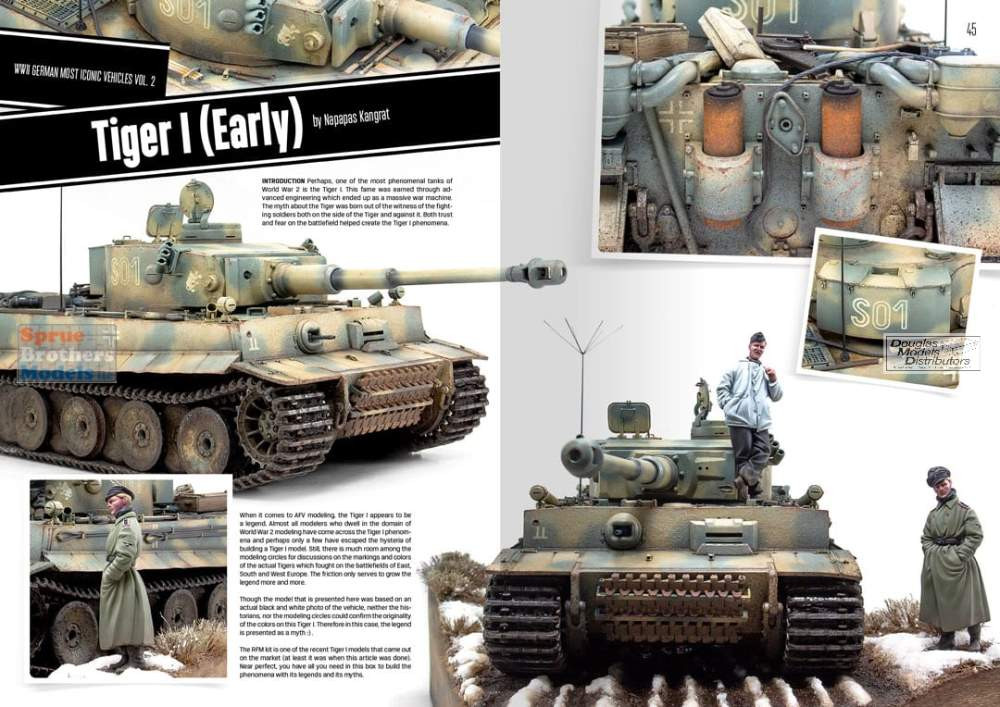 AKI000516 AK Interactive - WW2 German Most Iconic Vehicles Volume