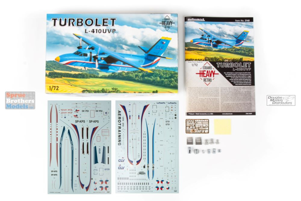 EDU02148 1:72 Eduard L-410UVP Turbolet - Sprue Brothers Models LLC