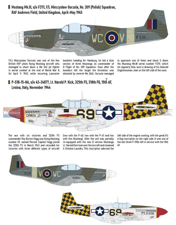 EDU82108 1:48 Eduard P-51B P-51C Mustang With Dorsal Fin