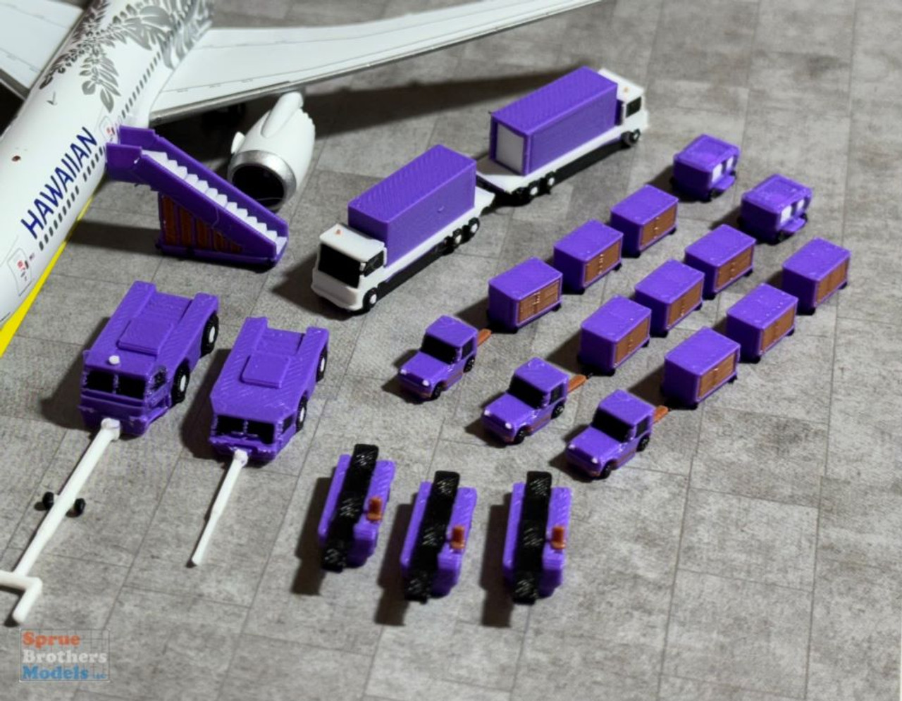 JST019 1:400 Jetset Models - Hawaiian Airlines Ground
