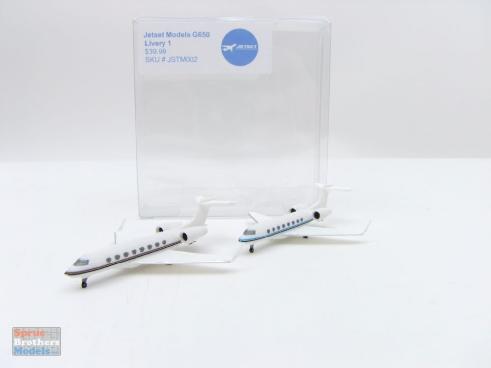JSTM002M 1:400 Jetset Models - Gulfstream G650 Set Livery #1 (2