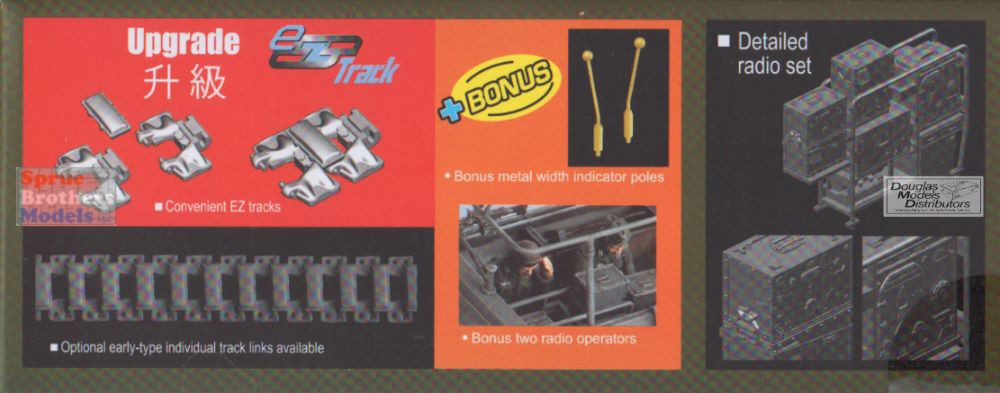 DML6442 1:35 Dragon Sd.Kfz.251/6 Ausf.C Command Vehicle - Sprue