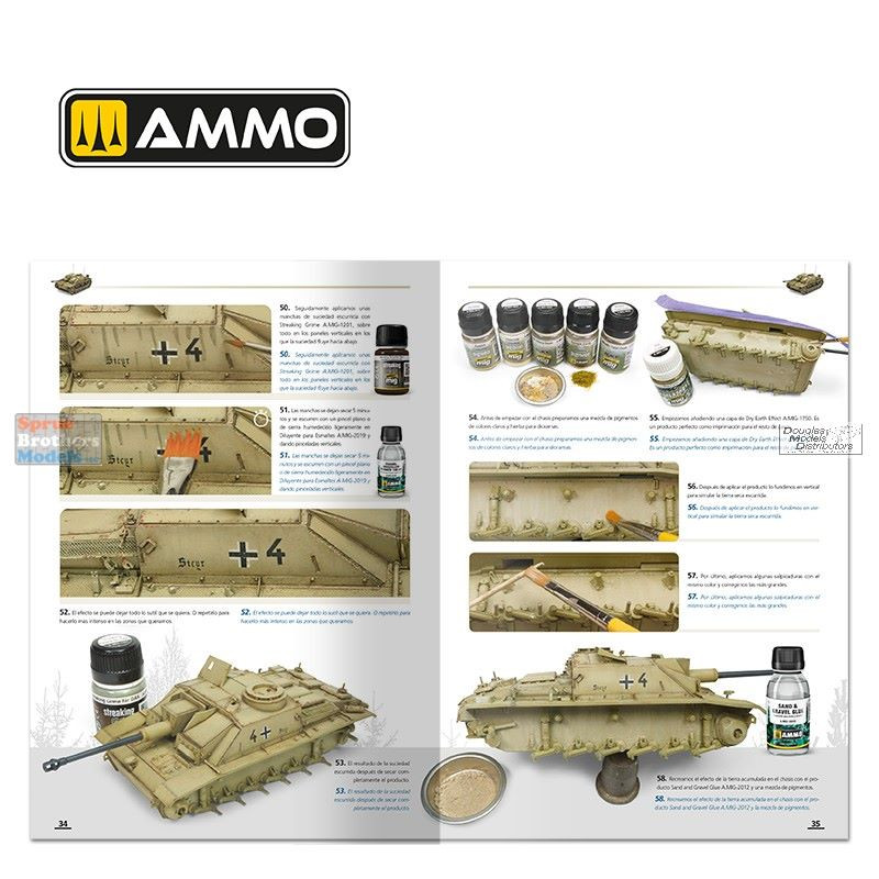 AMM6303 AMMO by Mig How to Paint Mid WWII German Tanks (Feb 1943