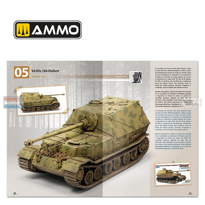 AMM6303 AMMO by Mig How to Paint Mid WWII German Tanks (Feb 1943