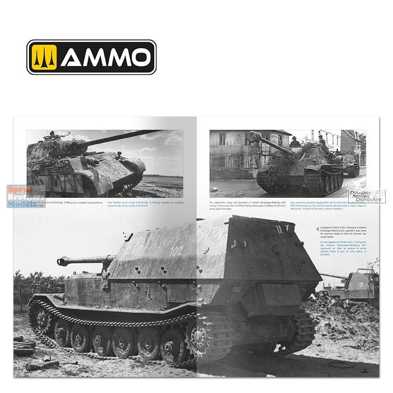 Juego De Pinturas Acrílicas Ammo MIG-7169 Para Tanques Sherman - 6 Colores De 17 Ml, No Tóxico, Fabricado En España