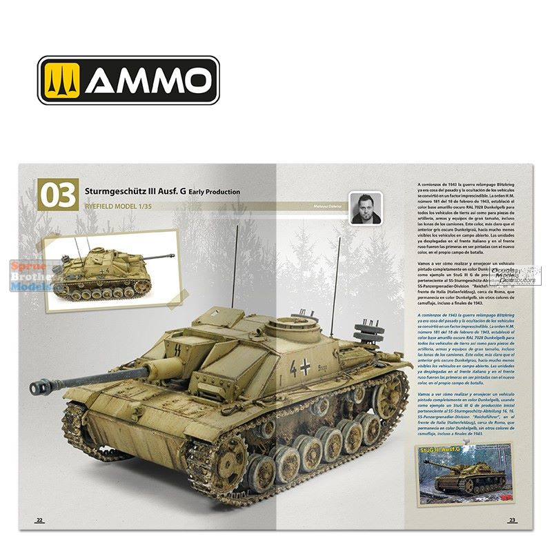AMM6303 AMMO by Mig How to Paint Mid WWII German Tanks (Feb 1943