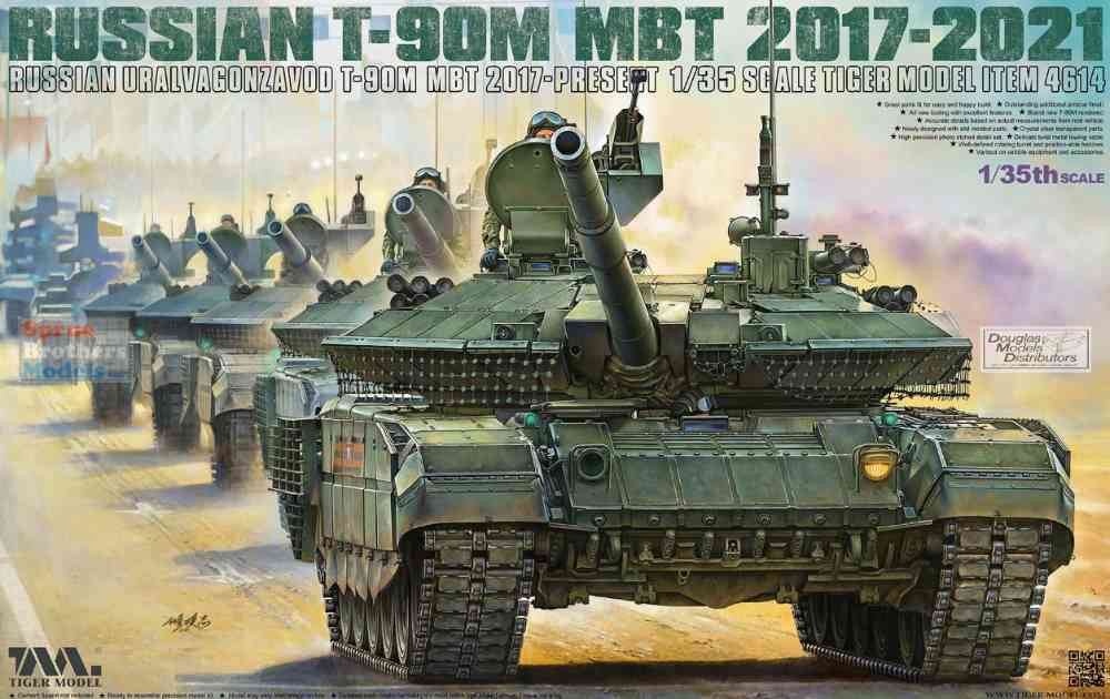 TIG4614 1:35 Tiger Model Russian T-90M MBT 2017-2021 - Sprue